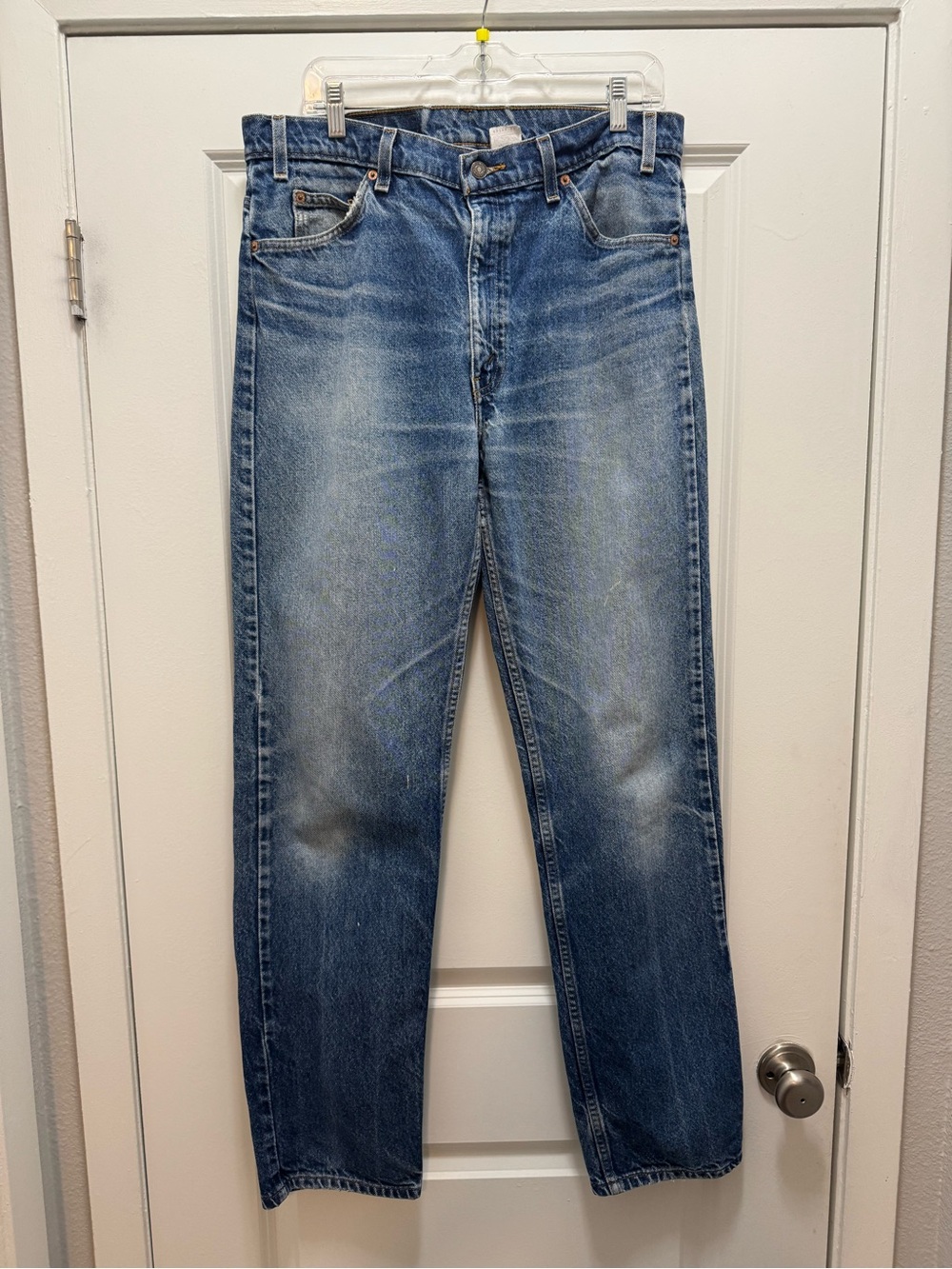 Vintage Levi’s Strauss 505 Regular Fit Straight Leg Orange Tag